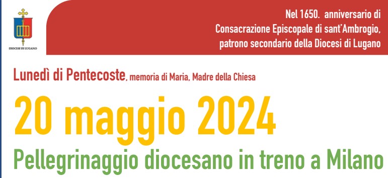 Pellegrinaggio diocesano in treno a Milano, 20 maggio 2024