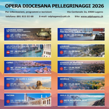 Opera Diocesana Pellegrinaggi 2026