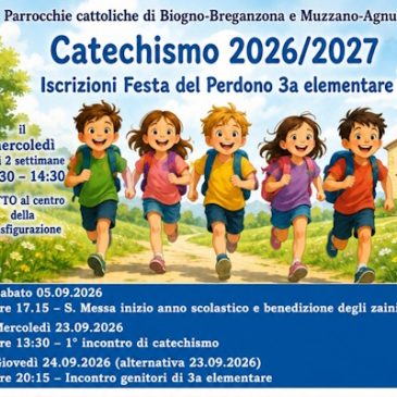 Catechismo 2026 / 2027