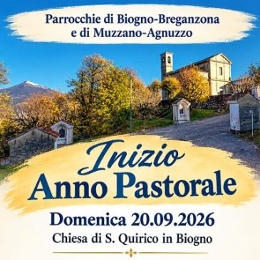 Inizio Anno Pastorale